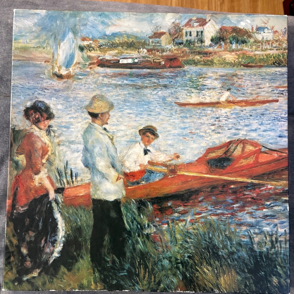 Springbok 1973 Renoir Oarsmen at Chatou Vintage Jigsaw Puzzle PZL4482 COMPLETE